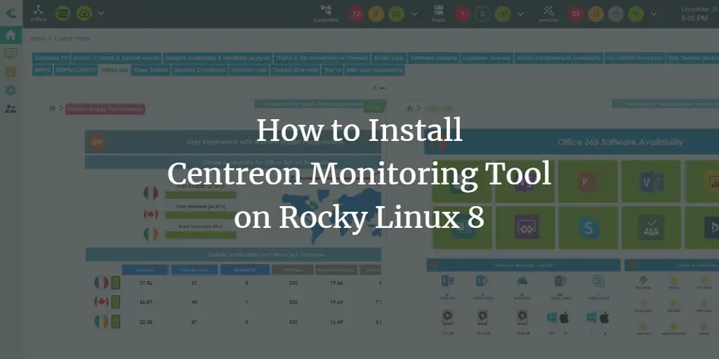How to Install Centreon Monitoring Tool on Rocky Linux 8