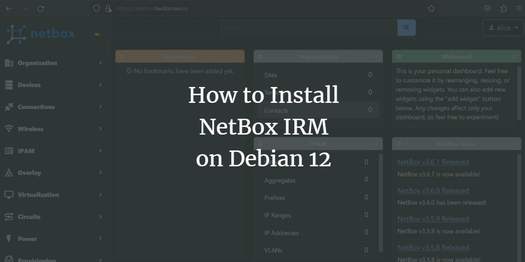 How to Install NetBox IRM on Debian 12