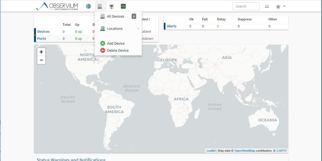 Install Observium Network Monitoring Software on Debian 9