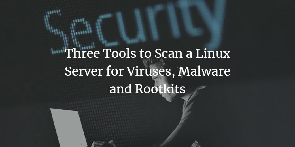 Three Tools to Scan a Linux Server for Viruses, Malware and Rootkits