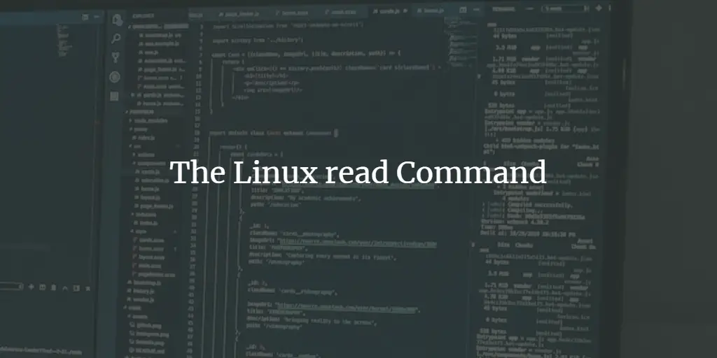The Linux read Command