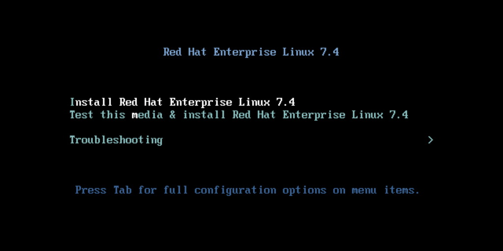 Install Red Hat Enterprise Linux Server from ISO Image